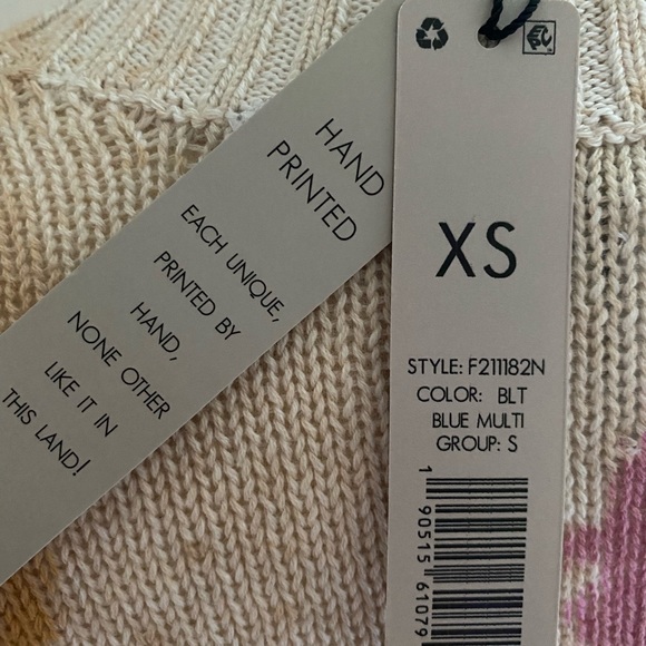 NIC + ZOE Bright Spot Sweater NWT XS - Picture 5 of 7